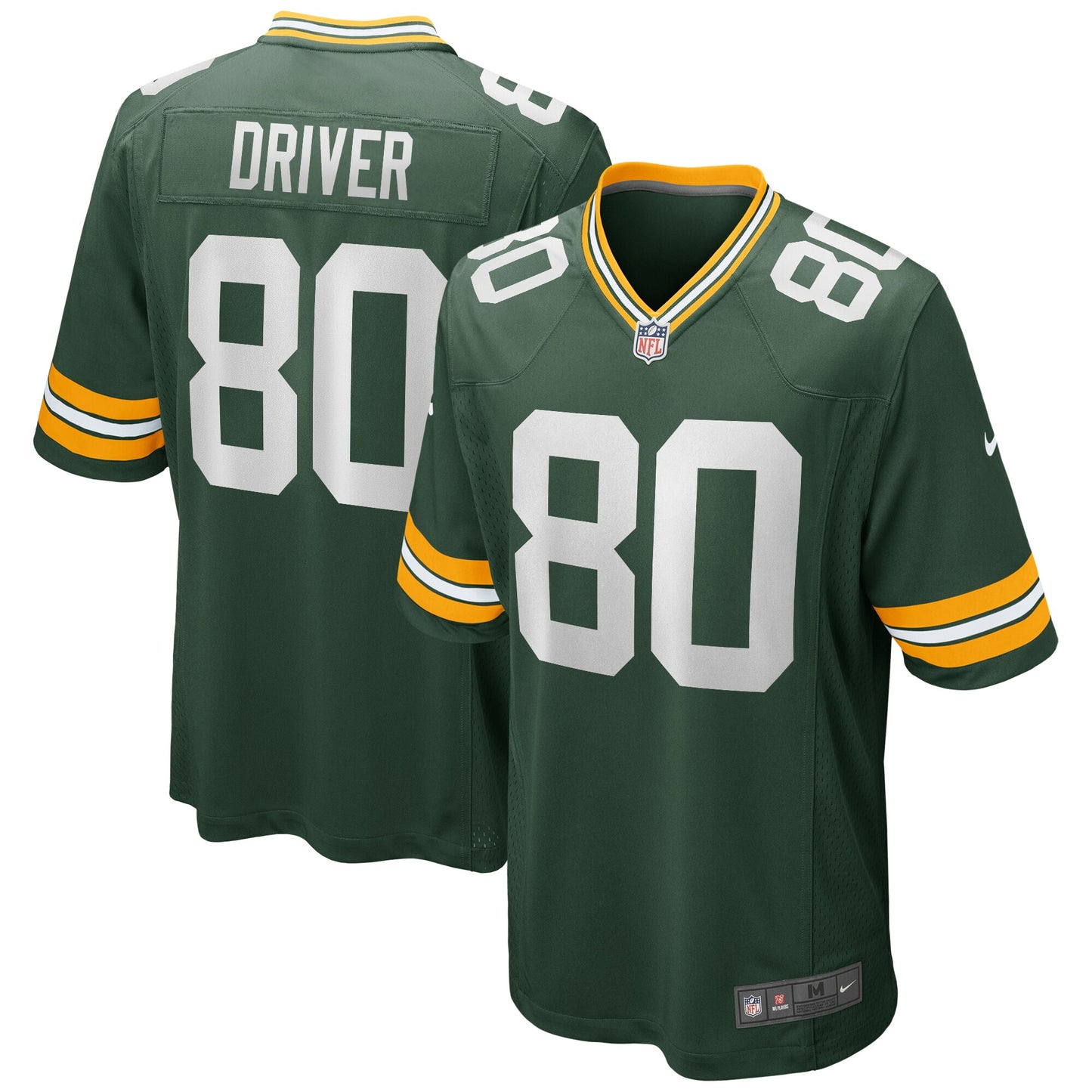 Donald Driver Green Bay Packers Nike Game Retired Player Jersey - Green