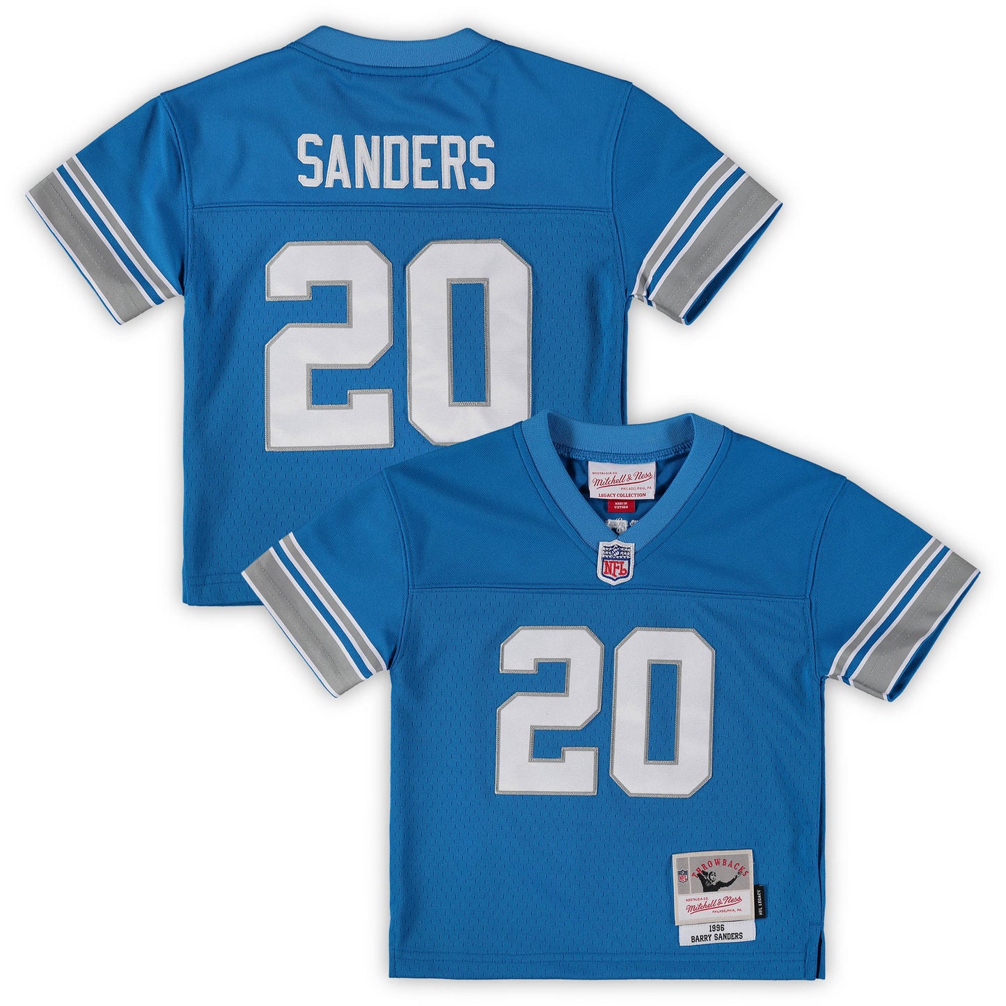 Barry Sanders Detroit Lions Mitchell & Ness Toddler 1996 Retired Legacy Jersey - Blue