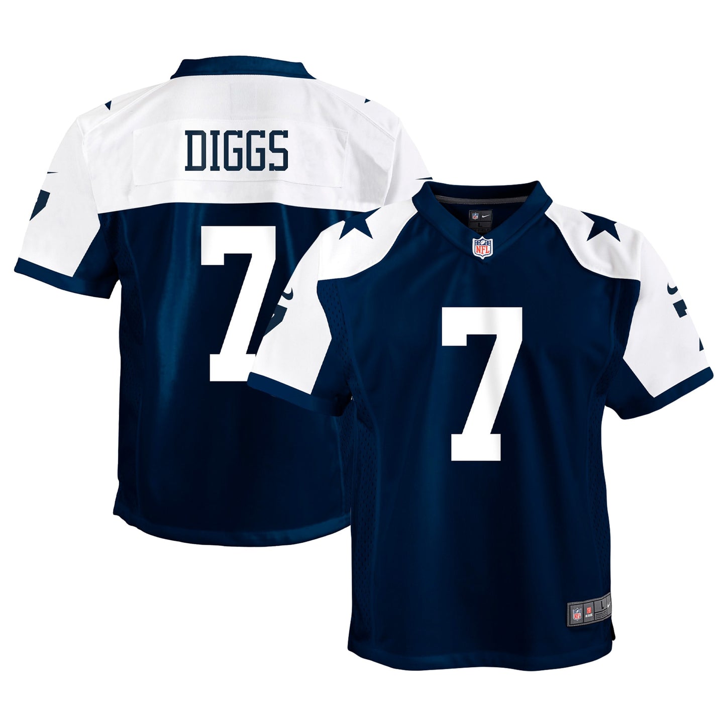 Trevon Diggs Dallas Cowboys Nike Youth Alternate Game Jersey - Navy